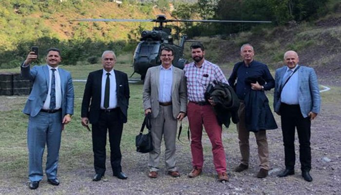 Diplomats visit LOC to see reality of Indian Bluff