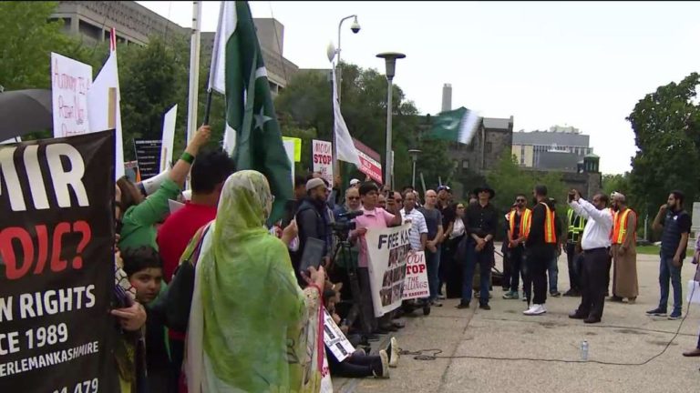 Rally in Canada to Highlight Kashmir issue. Hundreds of people on Sunday carried out rally in Canada’s Montreal to express solidarity with occupied Kashmir against Indian atrocities.