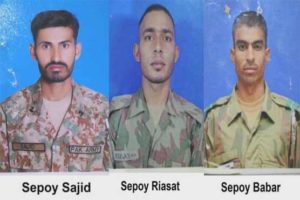 Read more about the article Three Army Soldiers embraced martyrdom in a blast in North Waziristan