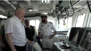 Read more about the article With Improving Pak-Russia ties, Russian Navy Chief visits various installations of Pak Navy