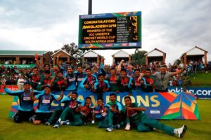 Read more about the article Bangladesh win Under-19 cricket World Cup final after defeating India