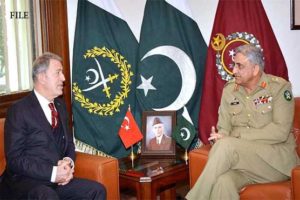 Read more about the article Defence Minister of Turkey calls on COAS Gen Qamar Javed Bajwa