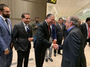 Read more about the article UN Secretary General Antonio Guterres arrives in Pakistan on a four day visit