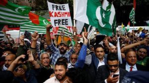 Read more about the article Kashmiris protest outside Indian High Commission in London