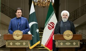 Read more about the article Iranian President seeks PM Imran Khan’s help to lift US Sanctions