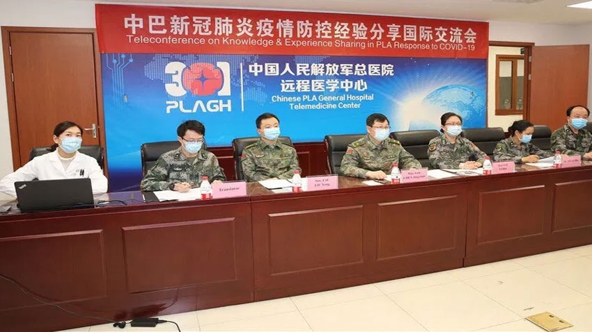 Read more about the article Pakistan Army and Chinese Army held video conference to share experience about fight against CoronaVirus