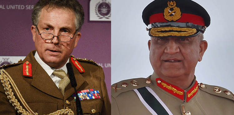 Read more about the article CDS UK Army Gen Nicholas Patrick Carter calls on Army Chief Gen Bajwa