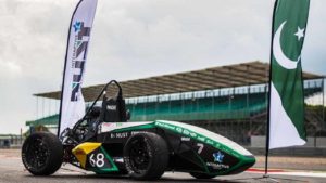 Read more about the article Formula One Racing Car by NUST students won Prize at competition in UK and Russia