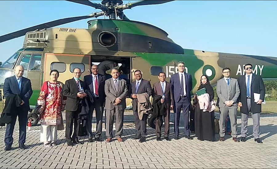 Read more about the article OIC Special Envoy for Kashmir, visits Muzaffarabad during their 2 day visit to LOC
