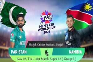 Read more about the article ICC T20 Worldcup: Pakistan will face Namibia Today