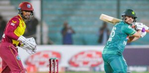 Read more about the article Pakistan sets a target of 201 runs for West Indies in first T20I