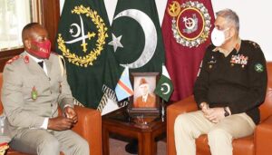 Read more about the article Commander of Terrestrial Army Congo called on Army Chief Gen Qamar Javed Bajwa
