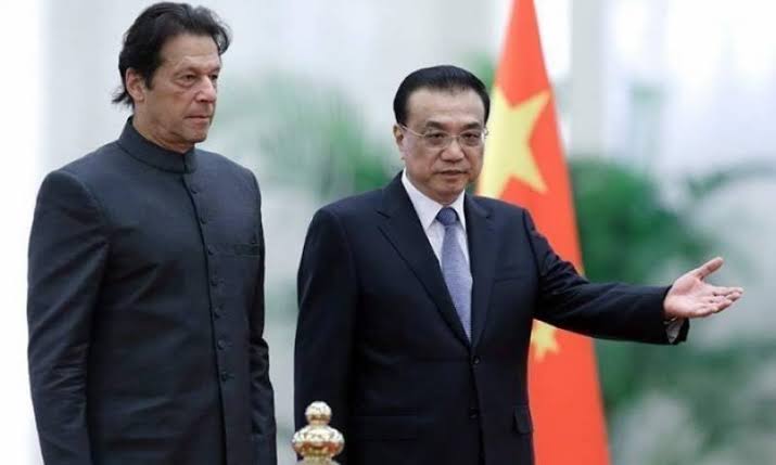 Pm Imran khan in china
