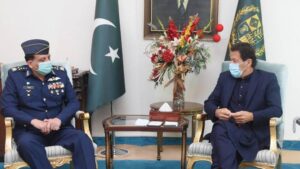 Read more about the article Air Chief Marshal Zaheer Ahmad Babar has called on PM Imran Khan
